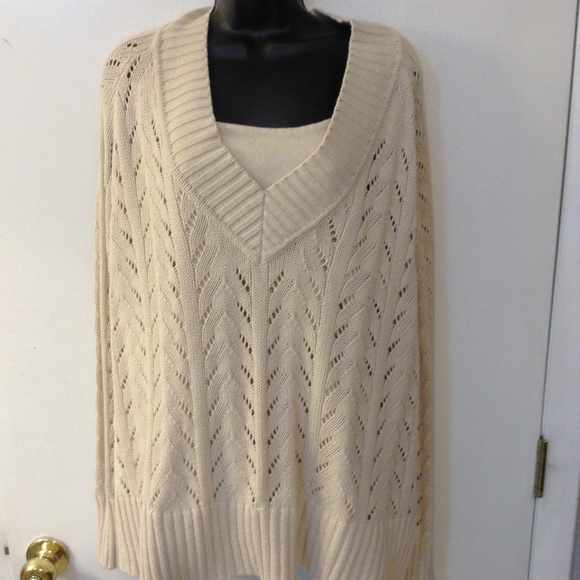 Sonoma Sweaters - SONOMA 2X 60% Cotton 40%acrylic sweater